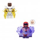 Storm and Magneto Minifigures Lego Compatible New X-Men Sets