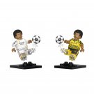 Jobe Bellingham and Mbappe Minifigures Lego Compatible Football games Sets