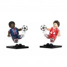 Muller and Dembele Minifigures Lego Compatible Football games Sets