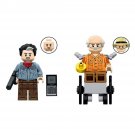 Hector Salamanca and Lalo Salamanca Minifigures Lego Compatible Breaking Bad Sets