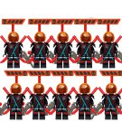 10pcs Digital Army Minifigures Lego Compatible Ninjago‌ Sets