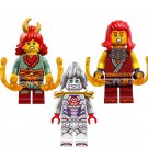 3pcs Wyldfyre Pixal Minifigures Lego Compatible Ninjago‌ Sets