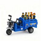 Tricycle Rancher Minifigures Lego Compatible American Farm Sets