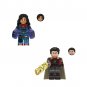 Shang-Chi and Ms.Marvel Minifigures Lego Compatible New Avengers‌ Sets