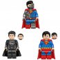 Mechanical Superman Blackened Superman Minifigures Lego Compatible Superman Army Sets