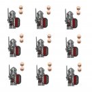 9pcs Imperial Guard Knight Minifigures Lego Compatible Medieval Knight Sets