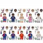 Alvarez Kane Dembele Yamal Valverde Minifigures Lego Compatible Football star Sets