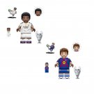 Lamine Yamal and Kylian Mbappe Minifigures Lego Compatible Football Star Sets