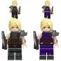 2pcs Cloud Strife Minifigures Lego Compatible Game Sets