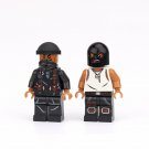 2pcs Thief Bandit Minifigures Lego Compatible City Police Department Sets