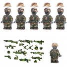 America Chocolate Chip Camouflage Special Force Minifigures Lego Compatible Military Sets