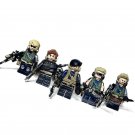 6pcs Irish Mercenaries Minifigures Lego Compatible Military Sets