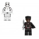White Tiger and Blade Minifigures Lego Compatible X-Men Super Heroes Sets