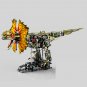 Mechanical Double Crowned Dragon Minifigures Lego Compatible Mechanical  Dinosaur Minifigure