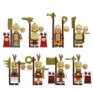 Shang and Zhou dynasty Soldiers Minifigures Lego Compatible China Middle Ages Sets