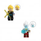 Gogeta and Mira Minifigures Lego Compatible Dragon Ball Z Sets