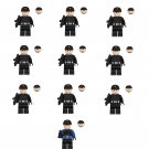 10pcs Imperial Security Trooper Minifigures Lego Compatible Star Wars Sets