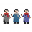 The Republic of China Lu Xun Minifigures Lego Compatible China Writer Sets