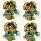 4pcs Saturnine Praetor Minifigures Lego Compatible Space Marines Sets
