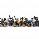 8pcs Counter Terrorism Special Forces Motorcycle Minifigures Lego Compatible Military Sets