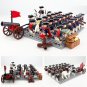 24pcs American War of Independence soldier Minifigures Lego Compatible Military Sets