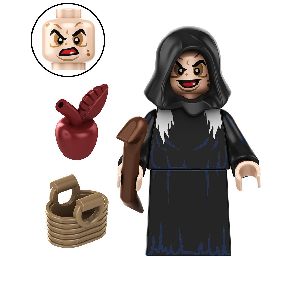 Old Witch Minifigures Lego Compatible Snow White Minifigure
