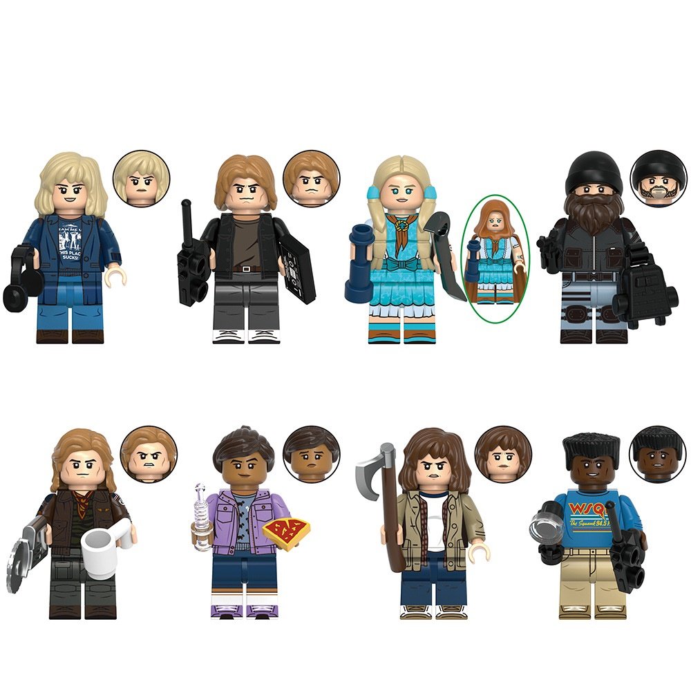 Robin Jonathan Holly Hopper Joyce Minifigures Lego Compatible Stranger Things Season 5 Sets
