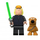 Chris·Griffin Luke Skywalker Minifigures Lego Compatible Family Guy Minifigure