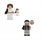 Leia Organa Solo and Rebel Alliance Minifigures Lego Compatible Star Wars Rebel Alliance Set