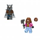 Werewolf and Garrett Garrison Minifigures Lego Compatible Minecraft Sets