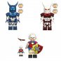 Blue Dragon White Dragon and Peacemaker Minifigures Lego Compatible Peacemaker Season 3 Set