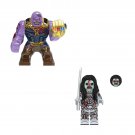 Zombie Thanos and Zombie Ghost Minifigures Lego Compatible The Avengers character Sets