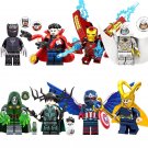 Moon Knight Hela Doctor Doom Loki Minifigures Lego Compatible Super Heroes Sets