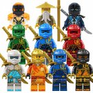 Ninjago Season 18 Crystalized character Minifigures Lego Compatible Toy