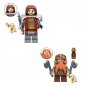 Gimli and Isildur Minifigures Lego Compatible The Lord of the Rings Season 3 Sets