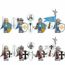 Knights of Tripoli and Knights of Jerusalem Minifigures Lego Compatible Medieval Knight Sets