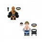 The Rock vs John Cena Minifigures Lego Compatible World Wrestling Championship Set