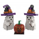 Ghost Party Pumpkin Man Minifigures Lego Compatible Horror movie Sets