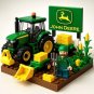 America John Deere Farm Minifigures Lego Compatible Farm Sets