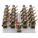 21pcs U.S. Marine Corps 1st Division Minifigures Lego Compatible WW2 military Sets