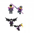 General Vangelis and Cobra Mechanic Minifigures Lego Compatible Ninjago Sets