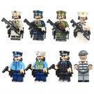 Police officer Police Traffic Police Minifigures Lego Compatible Police Station Sets