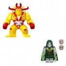 Doctor Doom and Kurse Minifigures Lego Compatible The NEW Avengers Sets