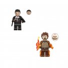 Punisher and Pyro Minifigures Lego Compatible Super Heroes Sets