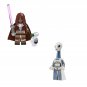 Mace Windu and Kaminoan Minifigures Lego Compatible Star Wars movie Sets