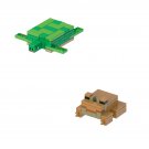 Turtle and Frog Minifigures Lego Compatible Minecraft Sets