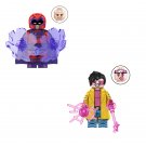Magneto and Jubilee Minifigures Lego Compatible The X-Men Sets