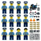 12pcs Police Thunder Operation Minifigures Lego Compatible City Police Sets