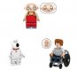 Stewie Griffin Brian Griffn Joe Swanson Minifigures Lego Compatible Family Guy Sets