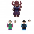 Molecule Man Franklin Richards and Galactus Minifigures Lego Compatible Fantastic Four Comic Sets